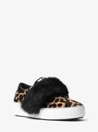 Michael Michael Kors Maven Fur And Calf Hair Sneaker