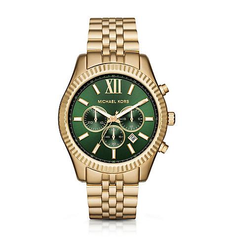 Michael Kors Lexington Gold-tone Watch