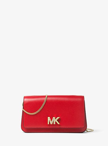 Michael Michael Kors Mott Large Leather Clutch
