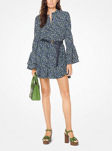 Michael Michael Kors Floral Crepe Blouse