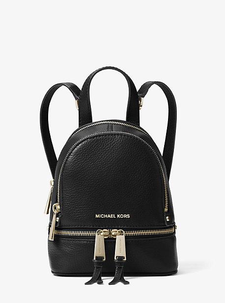 Michael Michael Kors Rhea Mini Leather Backpack