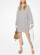 Michael Kors Collection Ribbed Cashmere Sweater Dress