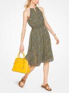 Michael Michael Kors Floral Chiffon Dress