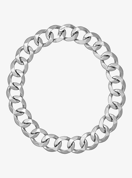 Michael Kors Silver-tone Chain-link Choker
