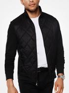 Michael Kors Mens Quilted Cotton-blend Thermal Jacket