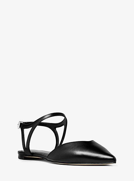 Michael Michael Kors Ciara Leather Flat