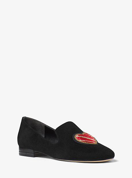 Michael Michael Kors Natasha Applique Suede Loafer
