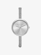 Michael Kors Blakely Pave Silver-tone Watch