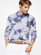 Michael Kors Mens Tie-dye Cashmere Pullover