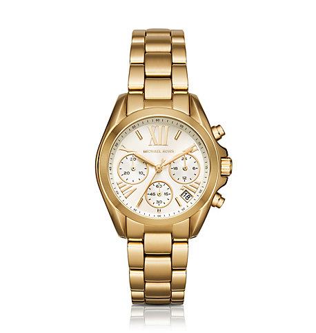 Michael Kors Mini Bradshaw Gold-tone Watch