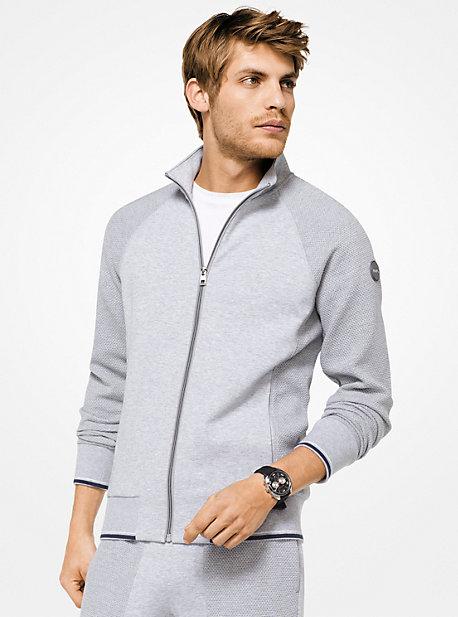 Michael Kors Mens Cotton-blend Track Jacket