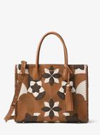 Michael Michael Kors Mercer Large Floral Patchwork Leather Tote