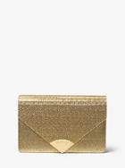 Michael Michael Kors Barbara Metallic Envelope Clutch