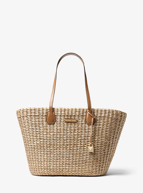 Michael Michael Kors Malibu Woven Straw Tote