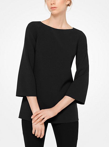 Michael Kors Collection Stretch Wool-crepe Tunic