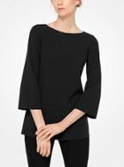 Michael Kors Collection Stretch Wool-crepe Tunic