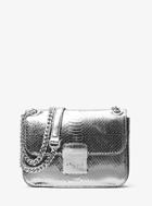 Michael Michael Kors Sloan Editor Medium Embossed-leather Shoulder Bag