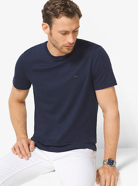 Michael Kors Mens Cotton Crewneck T-shirt