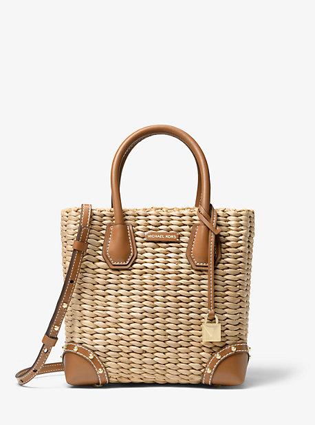 Michael Michael Kors Malibu Woven Straw Crossbody