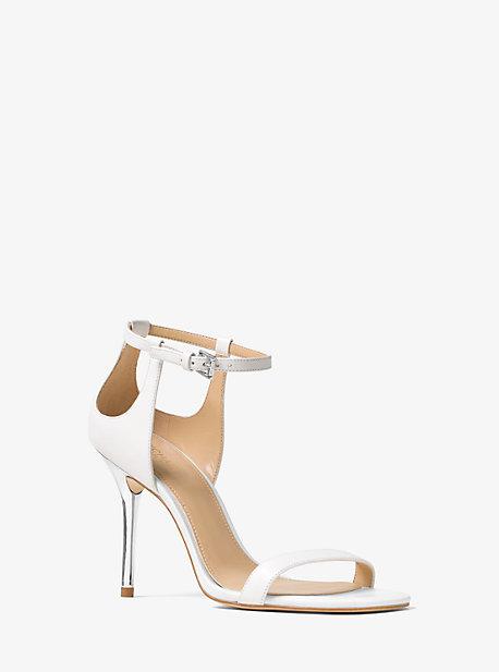 Michael Michael Kors Madge Leather Cutout Sandal