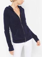 Michael Kors Collection Cashmere And Silk Terry Hoodie