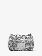 Michael Michael Kors Sloan Sequined Quilted Shoulder Bag