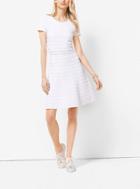 Michael Michael Kors Rib-knit Crewneck Dress