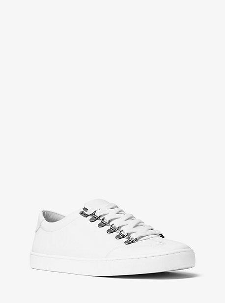 Michael Kors Mens Smith Leather Sneaker
