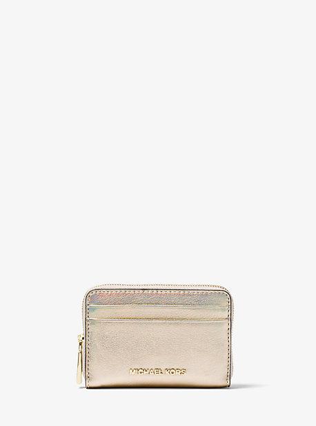 Michael Michael Kors Jet Set Iridescent Leather Wallet