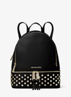 Michael Michael Kors Rhea Medium Studded Leather Backpack
