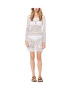 Michael Kors Collection Hand-crocheted Cotton Tunic