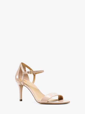 Michael Michael Kors Simone Patent-leather Sandal