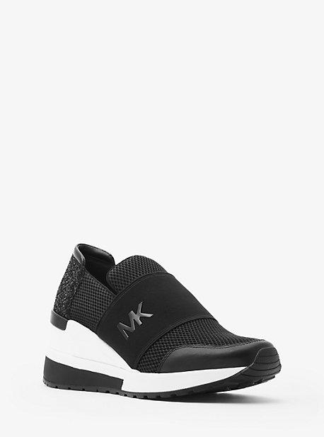 Michael Michael Kors Felix Scuba And Mesh Sneaker
