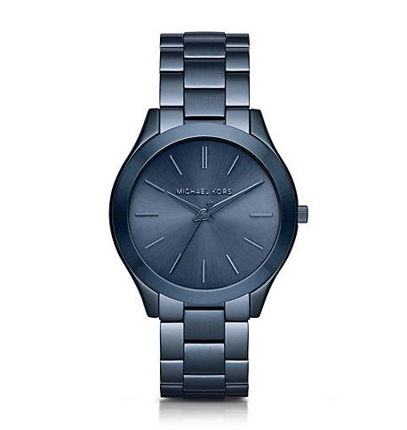 Michael Kors Slim Runway Blue Watch