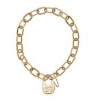 Michael Kors Gold-tone Padlock Necklace