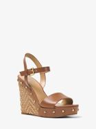 Michael Michael Kors Ellen Leather Wedge