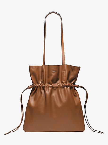 Michael Kors Collection Salina Runway Medium French Calf Leather Tote