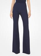 Michael Kors Collection Double Crepe-sable Flared Trousers