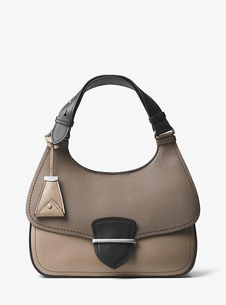 Michael Michael Kors Josie Large French Calf Leather Shoulder Bag