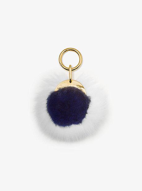 Michael Kors Collection Mink Fur Charm