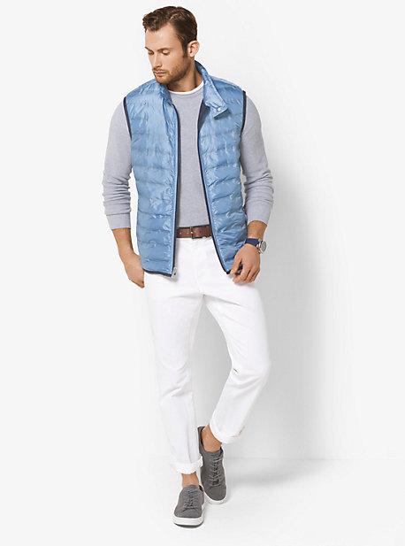 Michael Kors Mens Quilted-nylon Vest