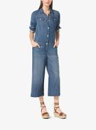 Michael Michael Kors Wide-leg Denim Jumpsuit