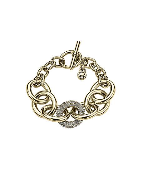 Michael Kors Pave Chain-link Toggle Bracelet