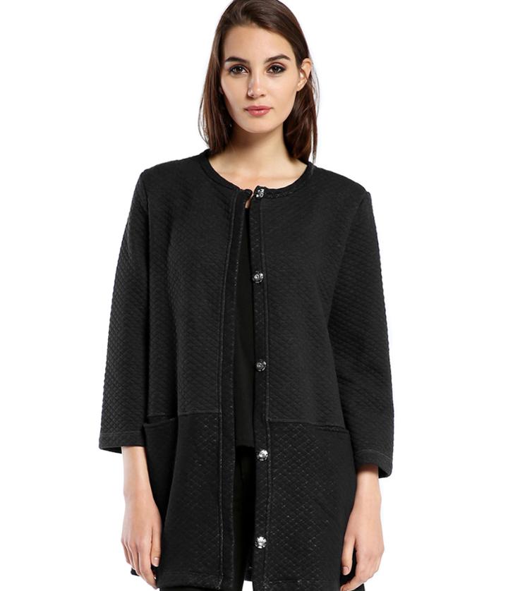 Michael Stars Quilted Jacket With Pockets