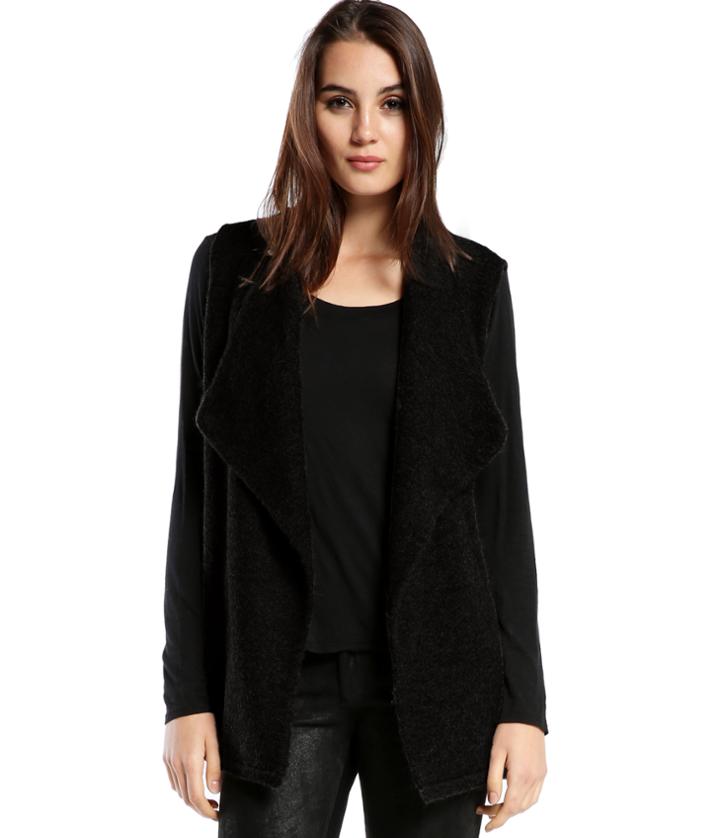 Michael Stars Yak Sweater Vest With Pockets