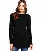 Michael Stars Long Sleeve Crew Neck Tunic