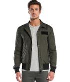 Michael Stars Nylon Bomber Jacket