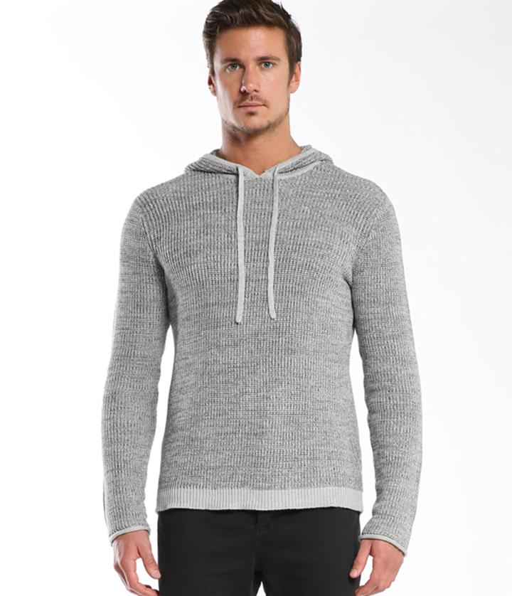 Michael Stars Space Dye Hooded Pullover