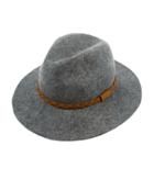Michael Stars Wool Fedora With Suede Hat Band