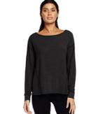 Michael Stars Long Sleeve Boatneck With Forward Seams